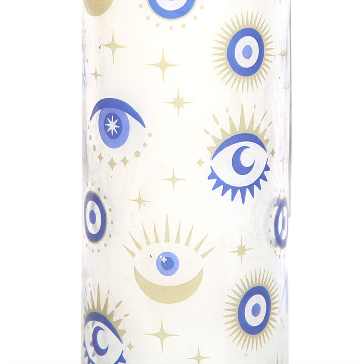 All Seeing Eye White Sage Candle in Glass Tube